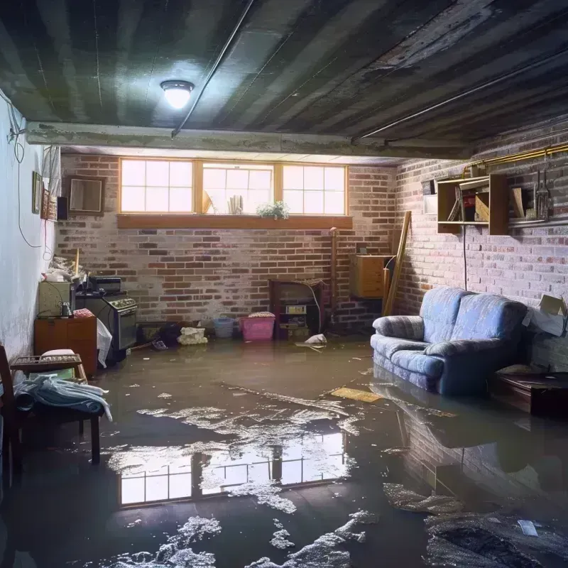 Flooded Basement Cleanup in Winnie, TX